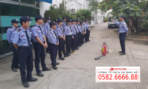 Dịch vụ bảo vệ nhà máy, xưởng sản xuất, kho chứa hàng